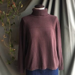 J. JILL Linen Blend Turtleneck 🐢 Sweater